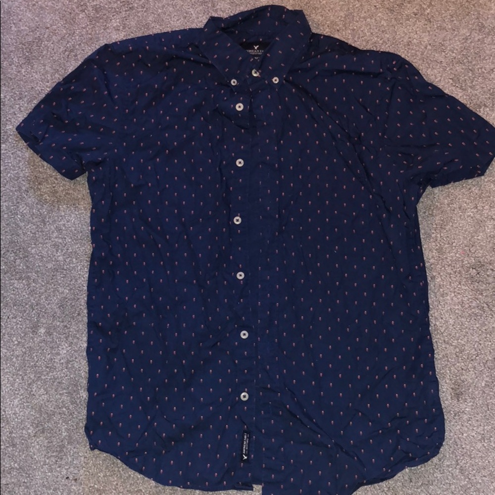 American Eagle button up